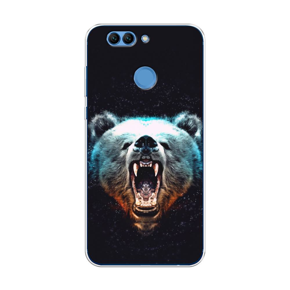 

Чехол Awog на Huawei Nova 2 Plus "Медведь", Разноцветный, 63050-2