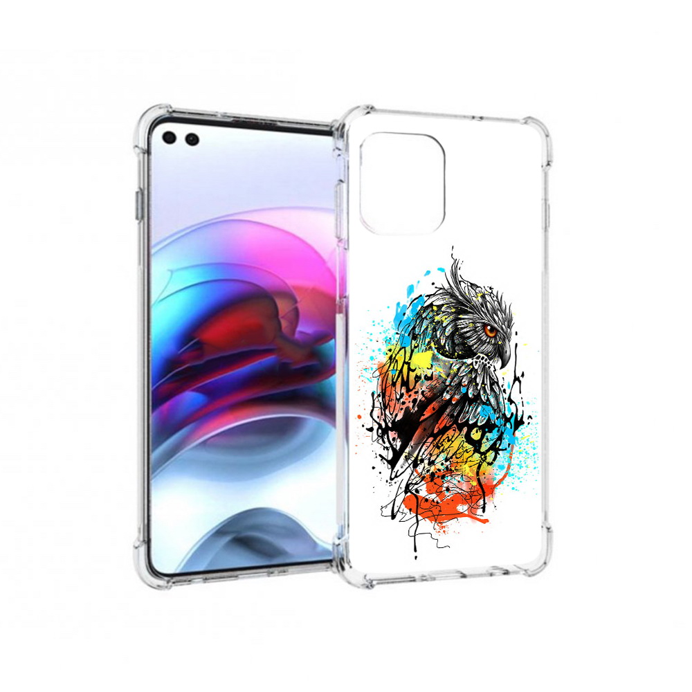 

Чехол MyPads Tocco для Motorola Edge Творческая сова (PT157712.351.170), Прозрачный, Tocco