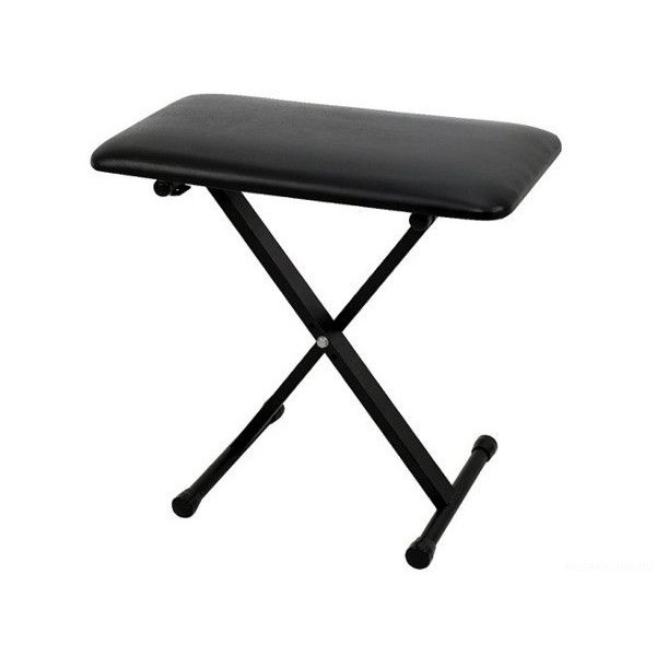 фото Банкетка для пианино gewa keyboard bench silver black