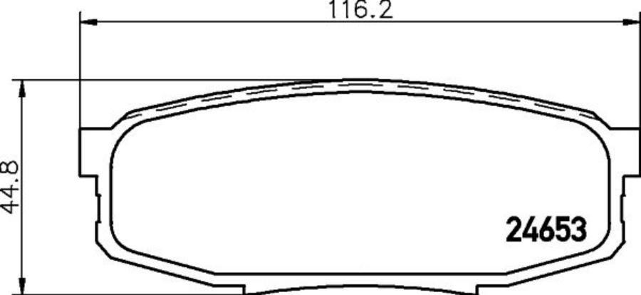 

Колодки Тормозные Дисковые Strong Ceramic | Зад | NISSHINBO арт. NP1064SC