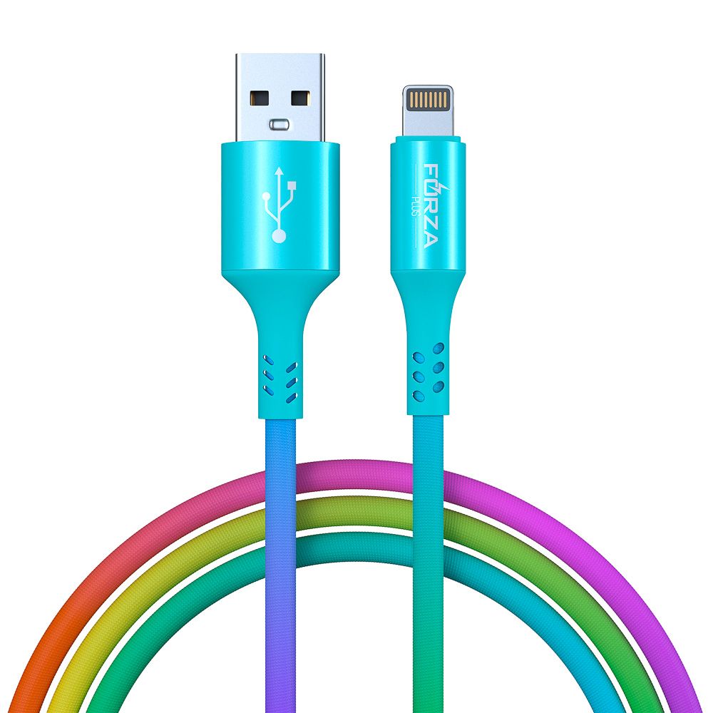

Кабель Lightning FORZA 443-034 1 м Multicolor, 443-034
