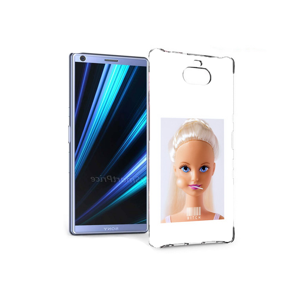 

Чехол MyPads Tocco для Sony Xperia 10 барби (PT125953.225.226), Прозрачный, Tocco