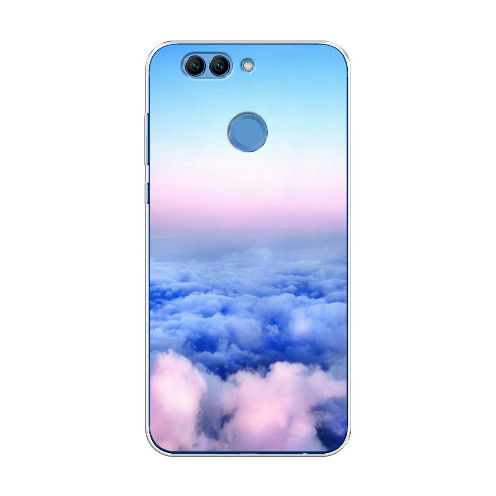 

Чехол Awog на Huawei Nova 2 Plus "Облака", Разноцветный, 63050-4