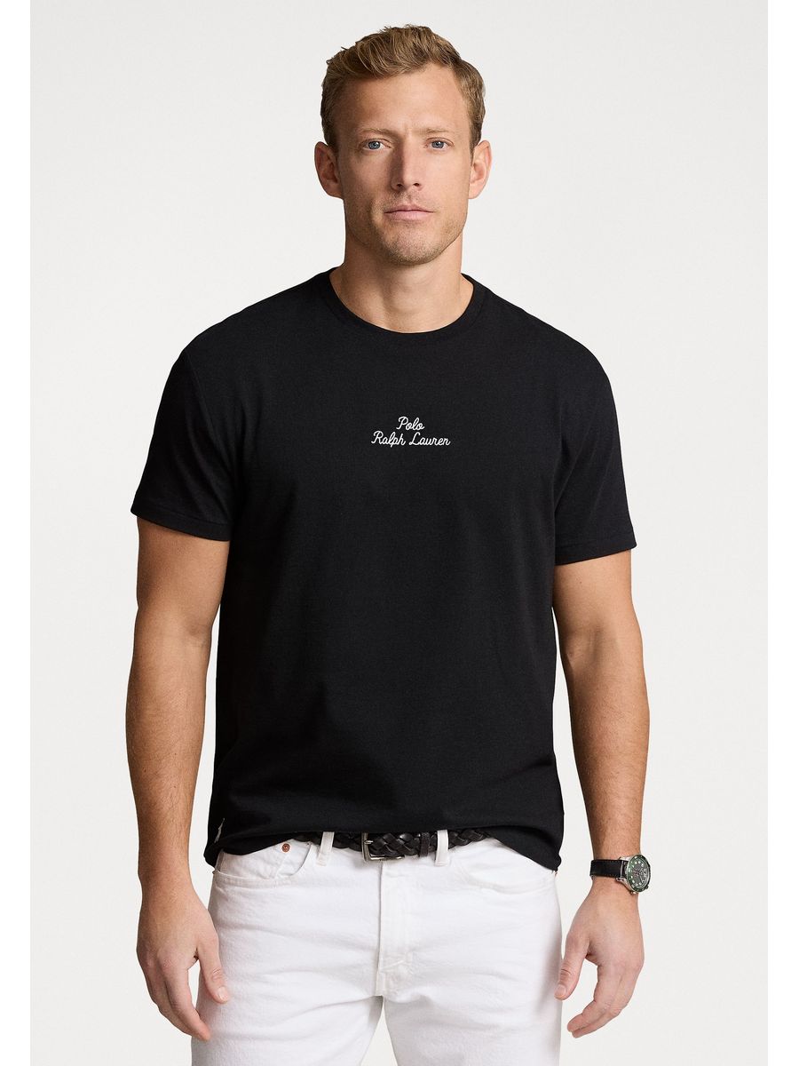 

Футболка мужская Polo Ralph Lauren PO222O0GC черная L, Черный, PO222O0GC