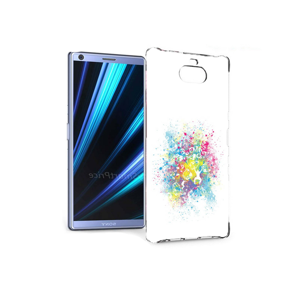 

Чехол MyPads Tocco для Sony Xperia 10 акварель абстракция (PT125953.225.214), Прозрачный, Tocco