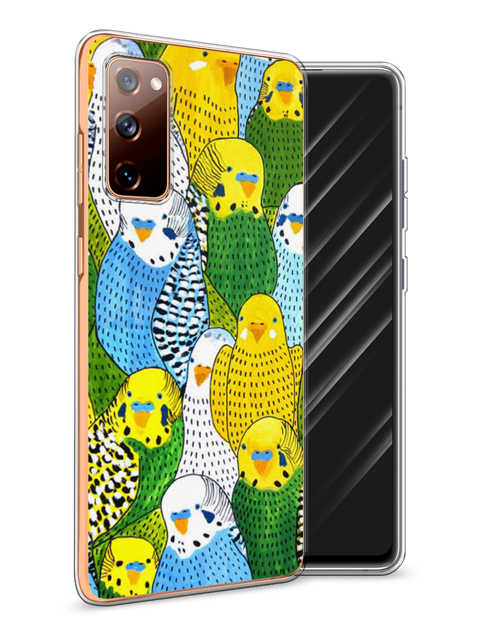 

Чехол Awog на Samsung Galaxy S20 FE / Самсунг S20 FE "Попугаи", Разноцветный, 2101350-1