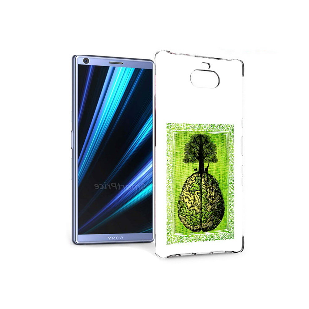 

Чехол MyPads Tocco для Sony Xperia 10 абстракция здоровый мозг (PT125953.225.211), Прозрачный, Tocco