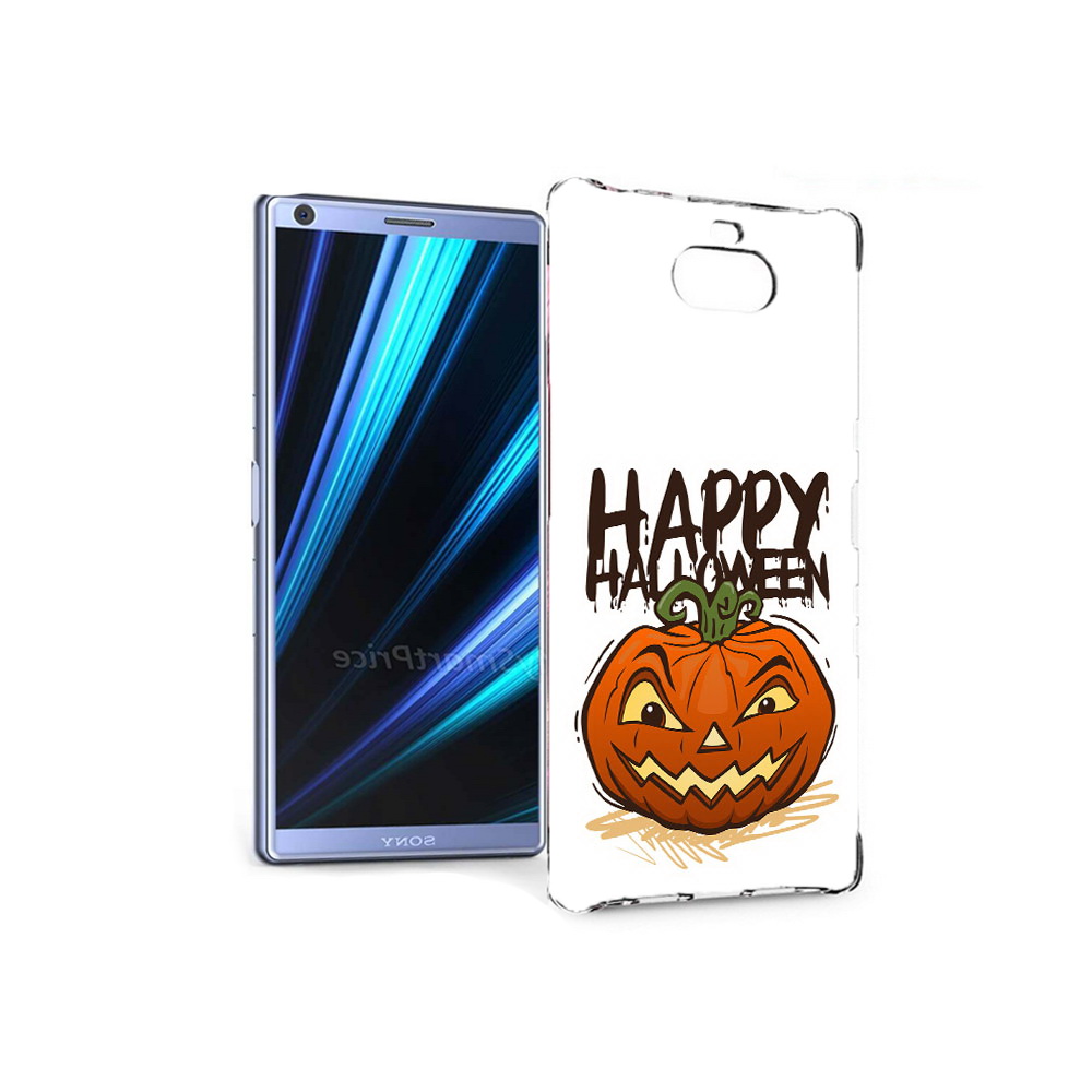

Чехол MyPads Tocco для Sony Xperia 10 Хэллоуин счастливый (PT125953.225.195), Прозрачный, Tocco