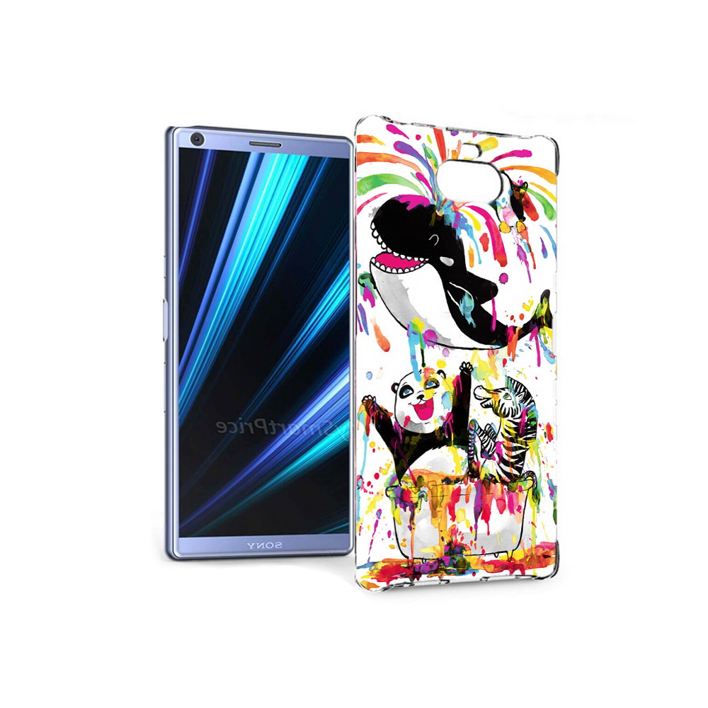 

Чехол MyPads Tocco для Sony Xperia 10 Хиппи кит (PT125953.225.191), Прозрачный, Tocco
