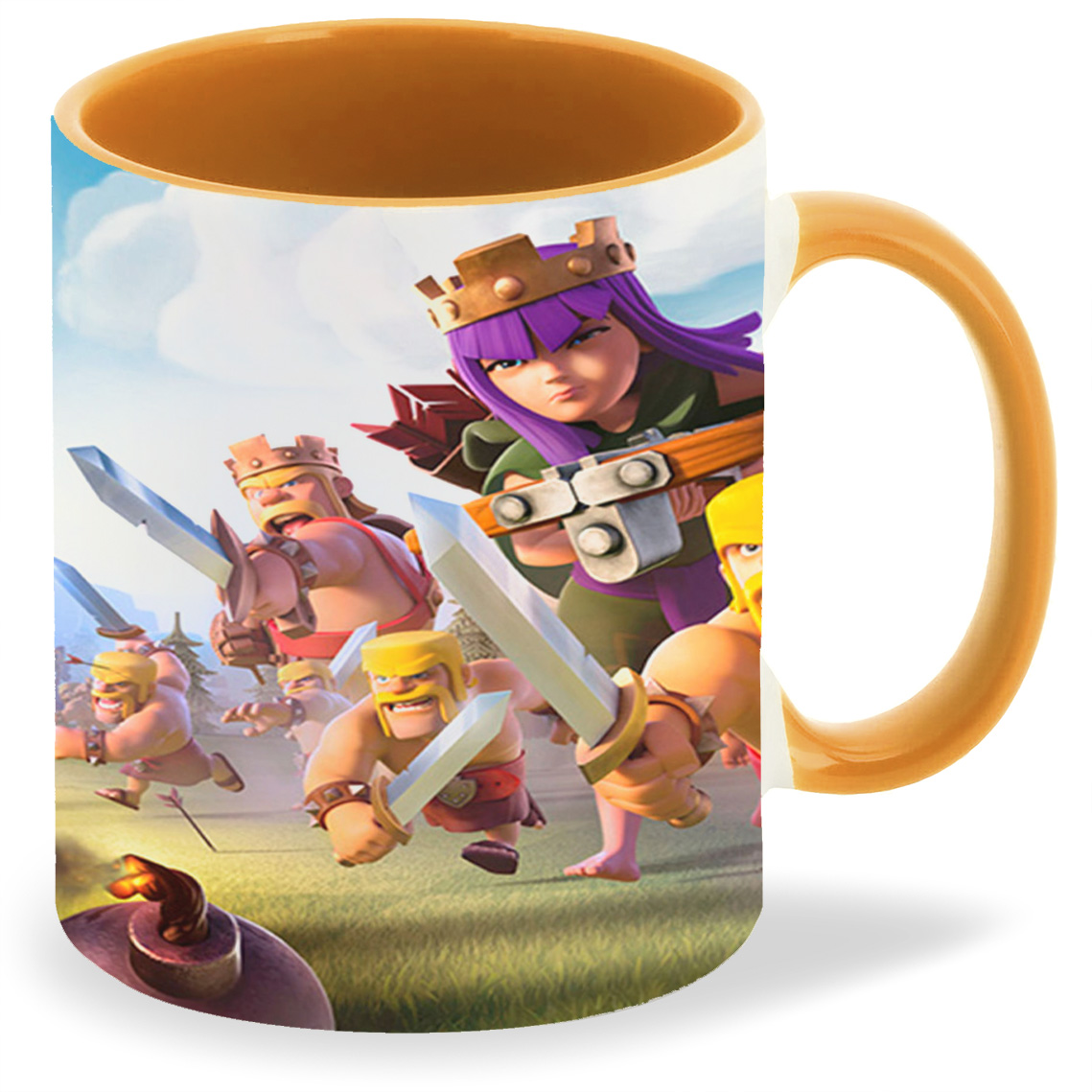 

Кружка CoolPodarok Клэш оф клэнс Clash of Clans (бегут в атаку), Клэш оф клэнс Clash of Clans (бегут в атаку)