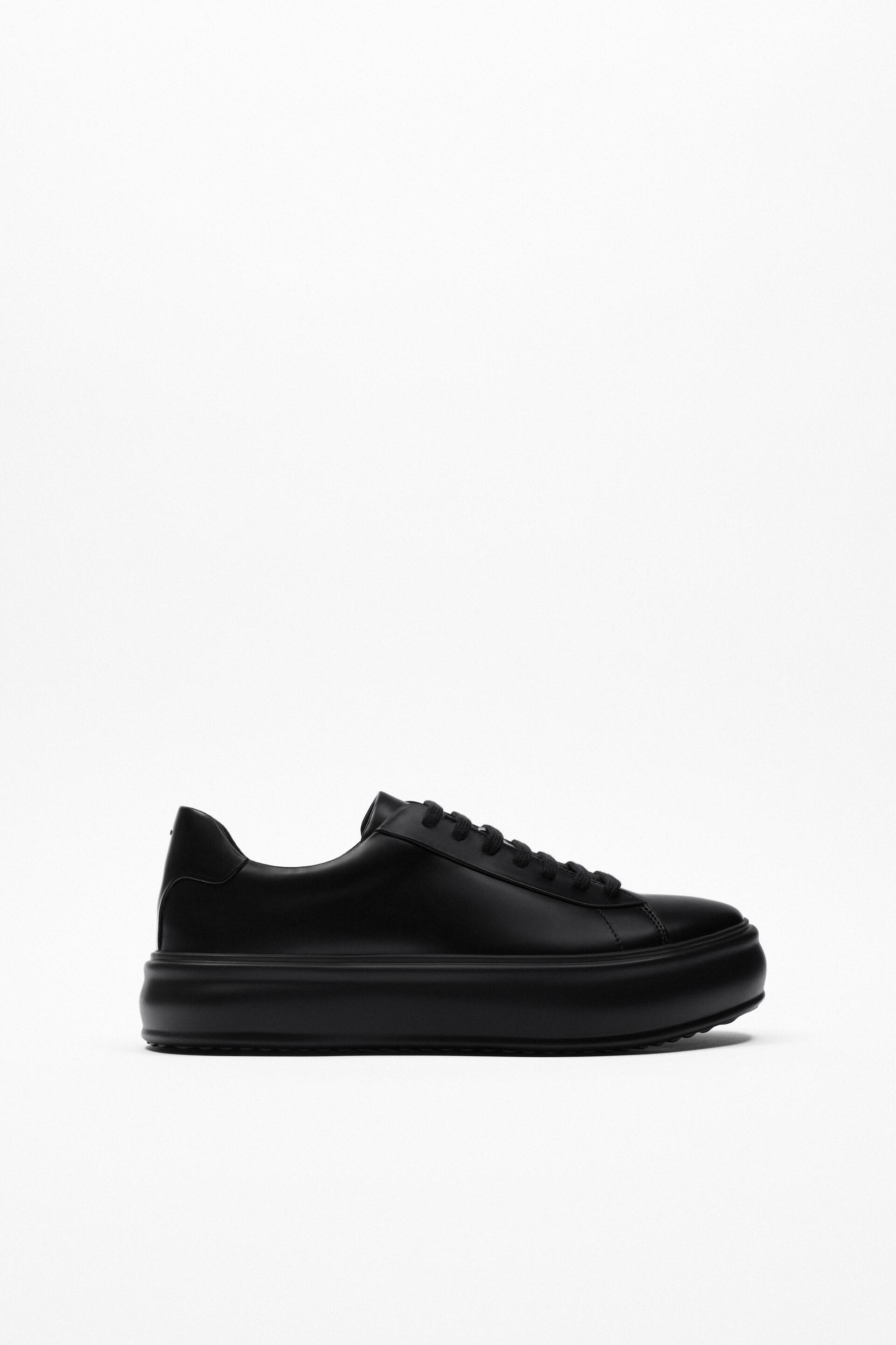 

Кеды мужские ZARA 177673 черные 41 RU (доставка из-за рубежа), 177673