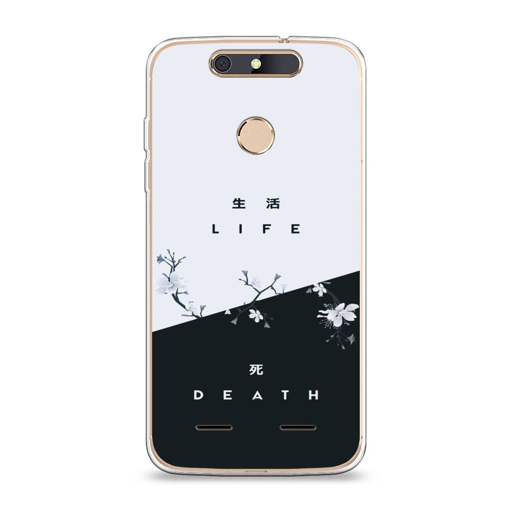 

Чехол Awog на ZTE Blade V8 mini / ЗТЕ Блэйд V8 mini "Life and death", 131950-7