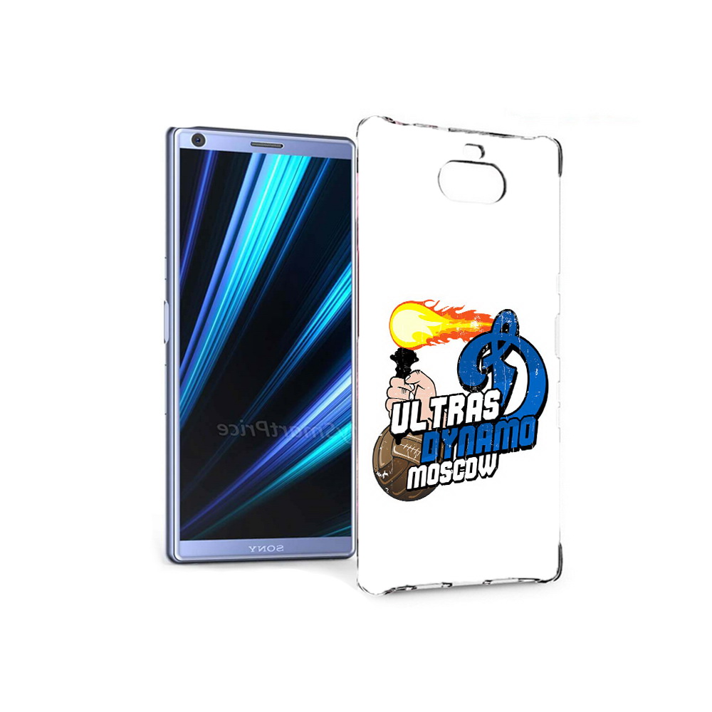 

Чехол MyPads Tocco для Sony Xperia 10 ФК Динамо (PT125953.225.177), Прозрачный, Tocco
