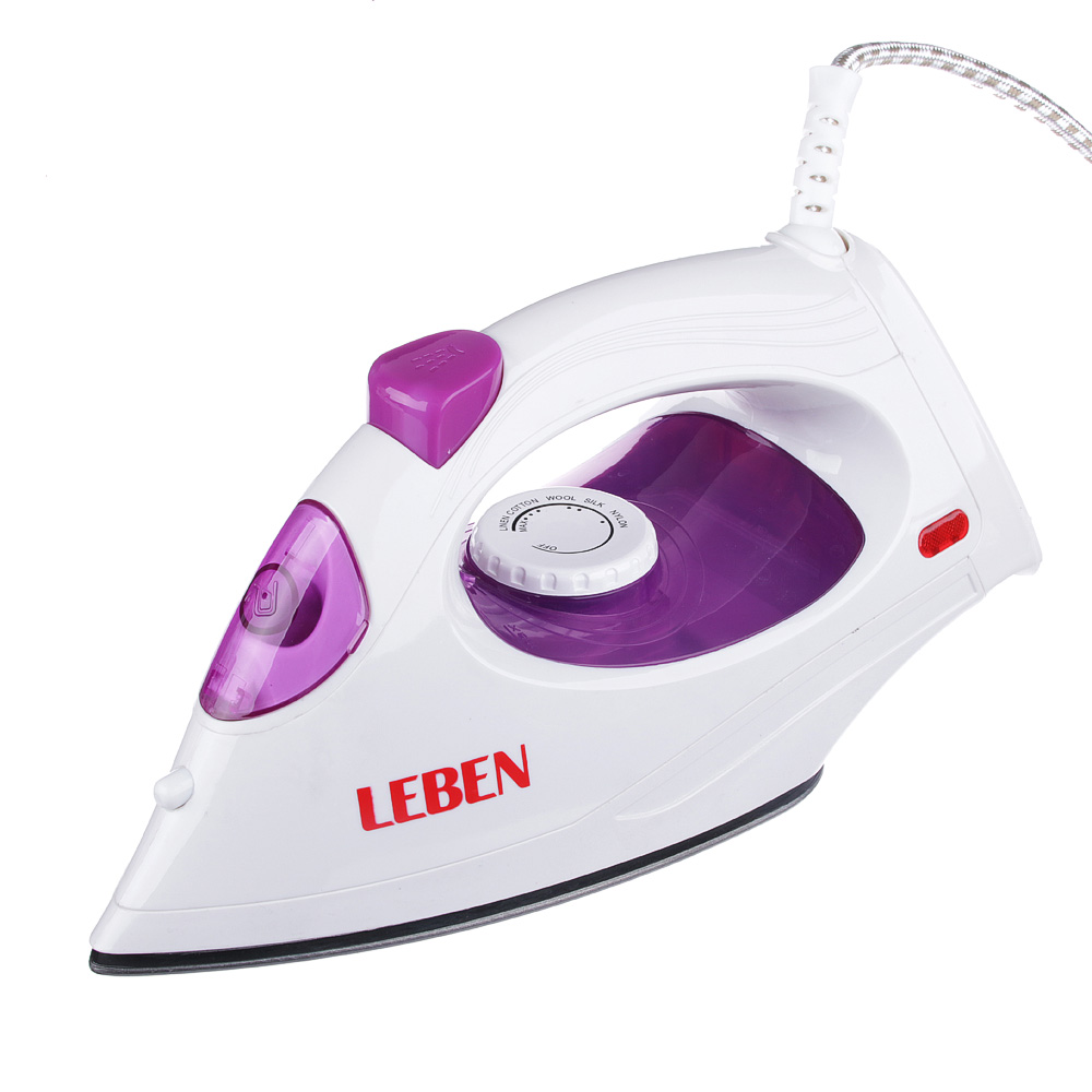 фото Утюг leben 249-002 white/violet