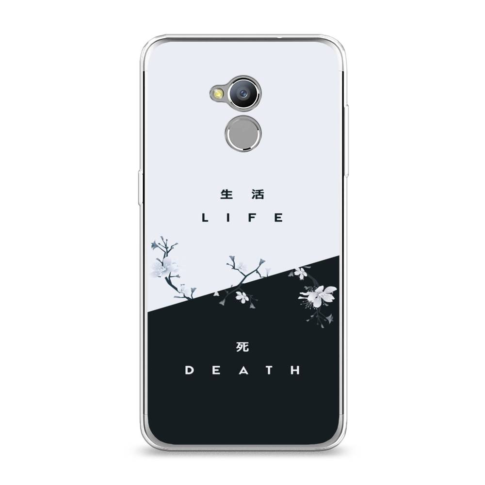 

Чехол Awog на ZTE Blade V7 Lite / ЗТЕ Блэйд V7 Lite "Life and death", 130450-7