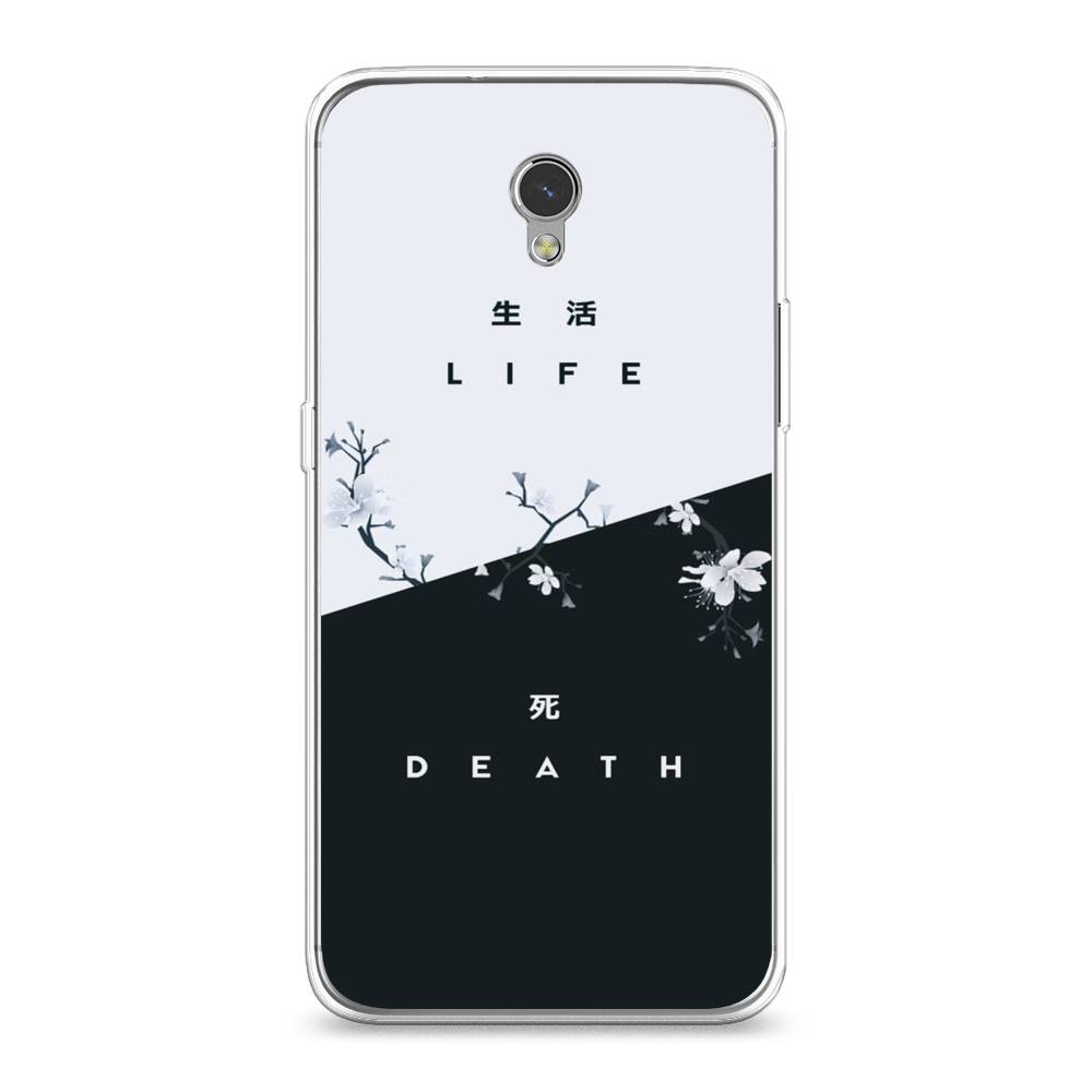 

Чехол Awog на ZTE Blade V7 / ЗТЕ Блэйд V7 "Life and death", Разноцветный, 131150-7