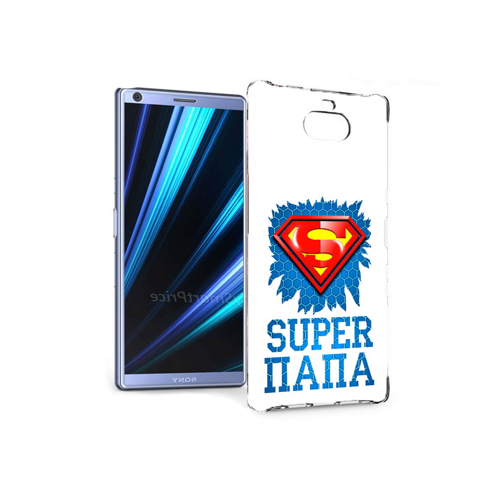 

Чехол MyPads Tocco для Sony Xperia 10 Супер Папа (PT125953.225.165), Прозрачный, Tocco