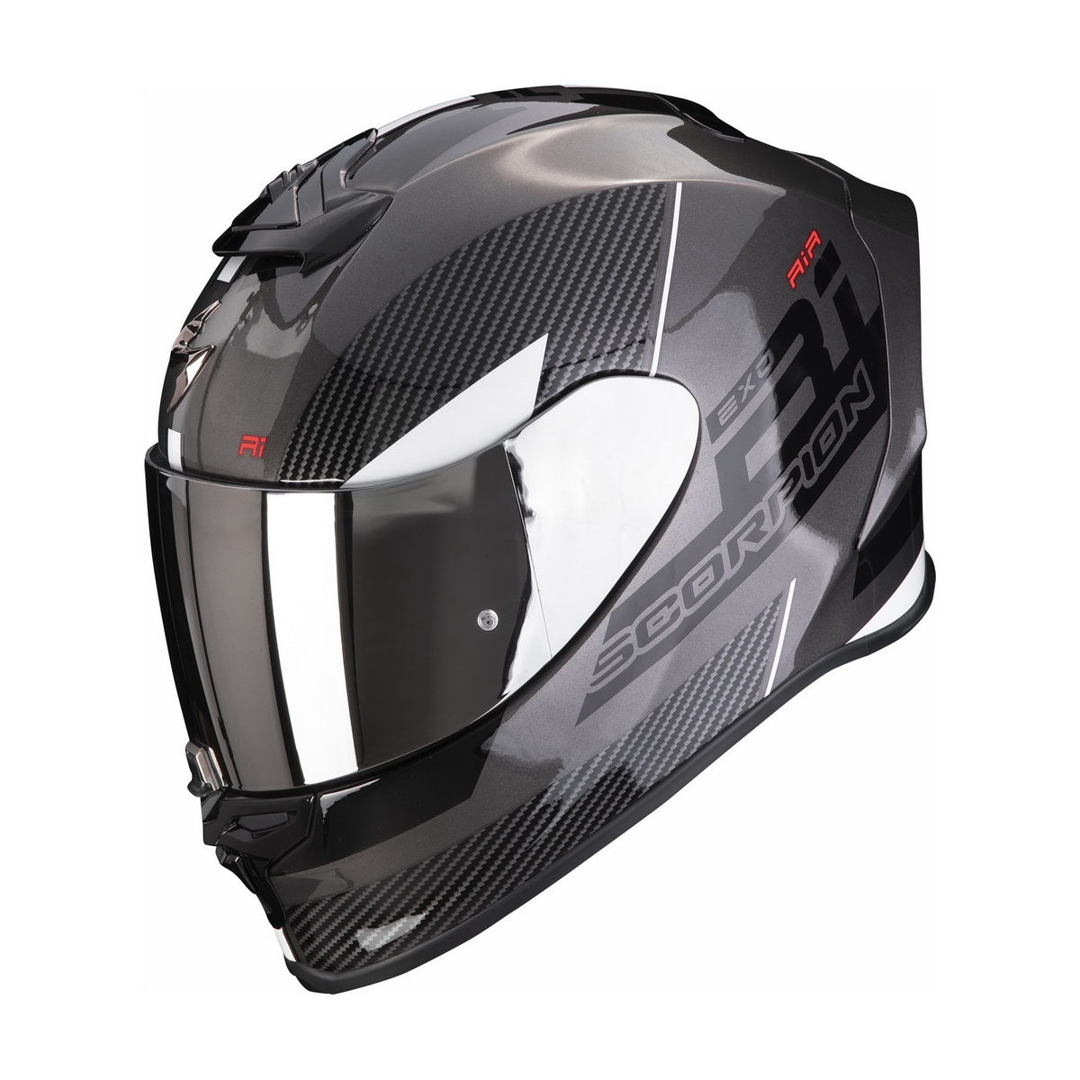 

Мотошлем SCORPION EXO-R1 EVO AIR FINAL, Серый, EXO-R1