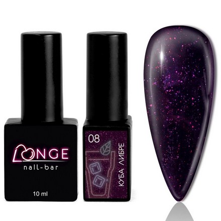 

Гель-лак LONGE nail-bar Куба либре №08