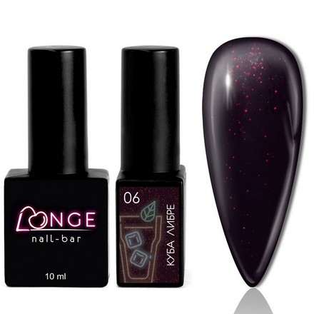 

Гель-лак LONGE nail-bar Куба либре №06