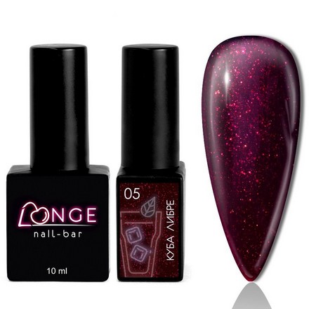 

Гель-лак LONGE nail-bar Куба либре №05