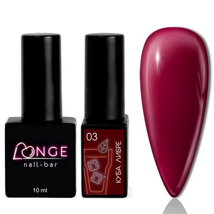 фото Гель-лак longe nail-bar куба либре №03