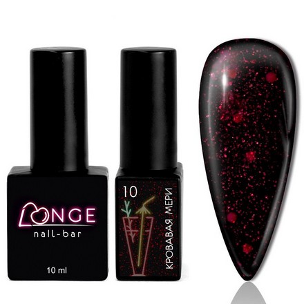 

Гель-лак LONGE nail-bar Кровавая Мэри №10