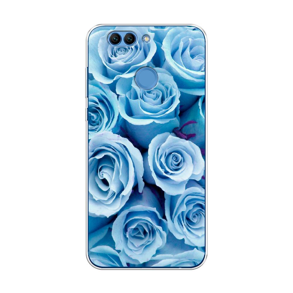 

Чехол Awog на Huawei Nova 2 Plus "Лазурные розы", Разноцветный, 63050-8