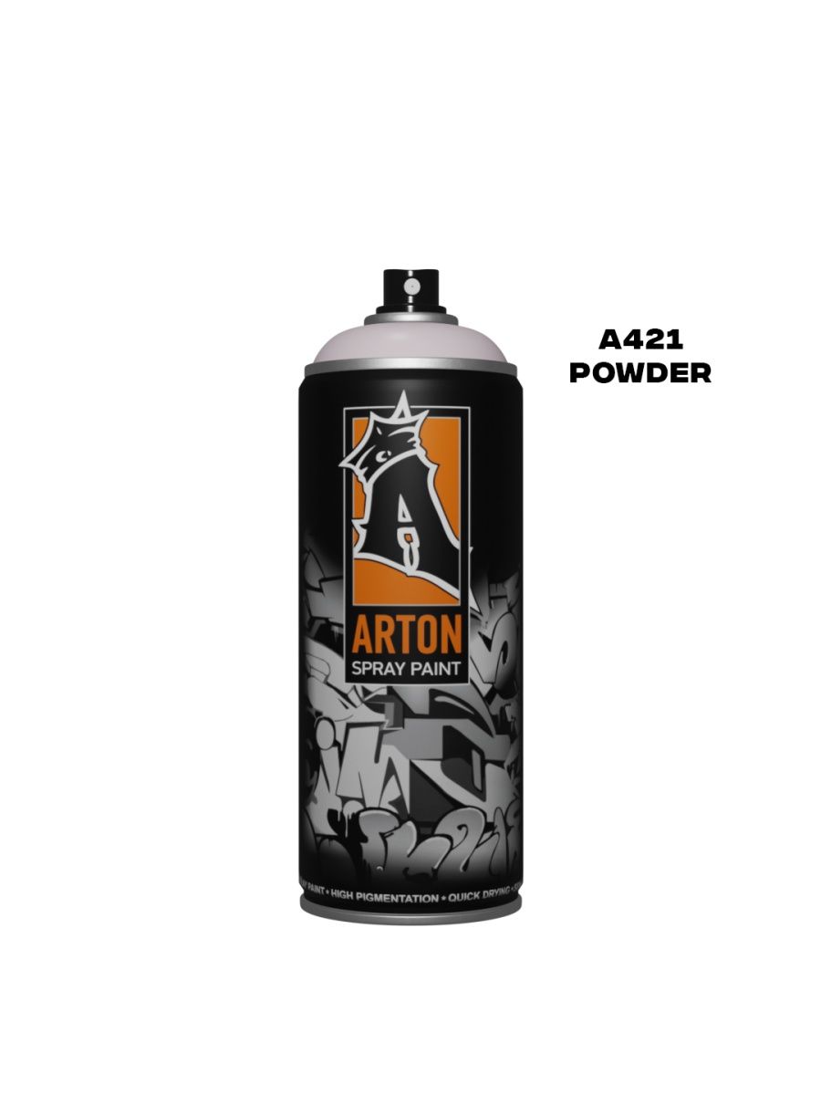 Аэрозольная краска Arton A421 Powder 520мл пастельно-розовый