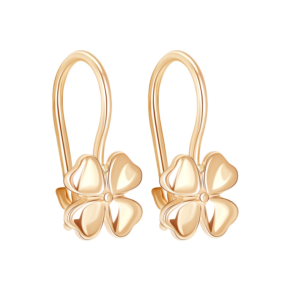 

Серьги из красного золота 585Gold 602001543, 602001543