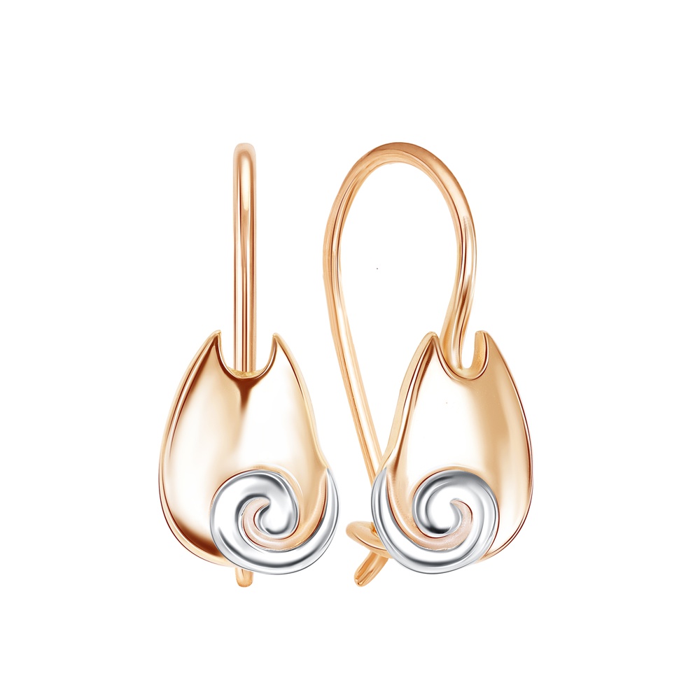 

Серьги из красного золота 585Gold 602001539, 602001539