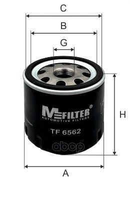 

Tf 6562 Фильтр Масляный Renault Clio Iv/Capture 1.5Dci MFILTER tf6562