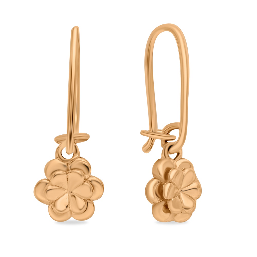 

Серьги подвески из красного золота 585Gold 602001487, 602001487