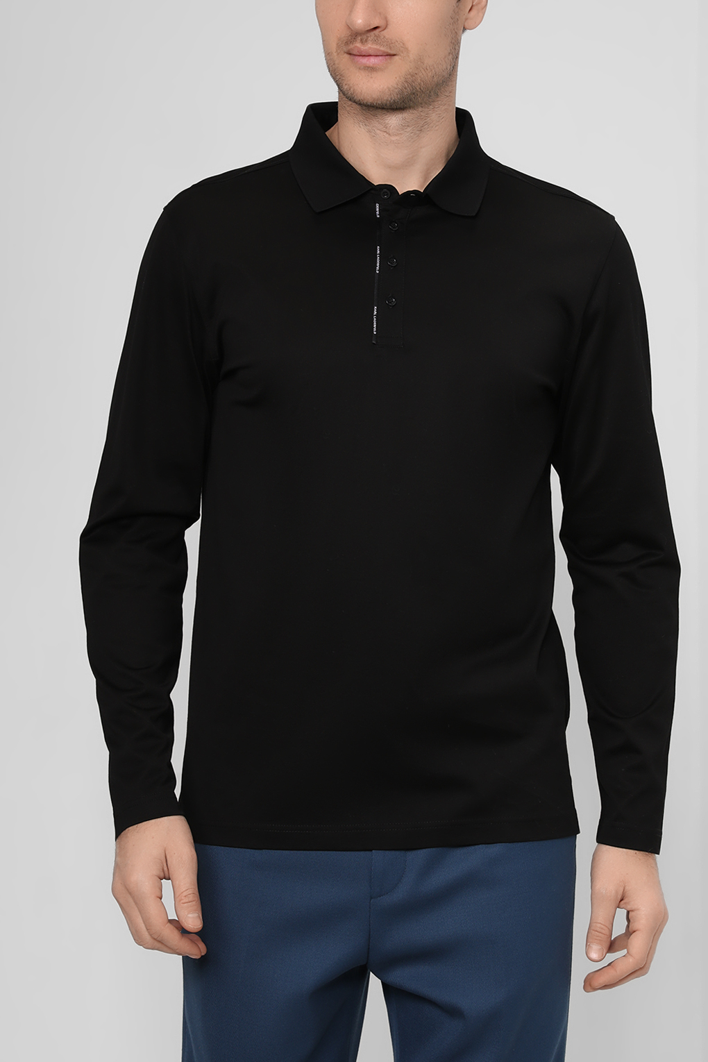 

Лонгслив мужской Karl Lagerfeld 524200_745002 черный M, 524200_745002