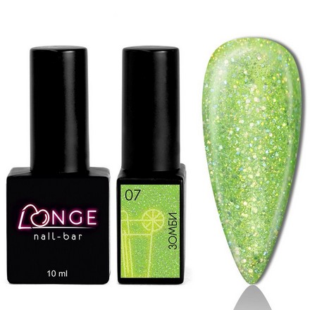 

Гель-лак LONGE nail-bar Зомби №07
