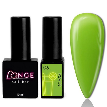 

Гель-лак LONGE nail-bar Зомби №06