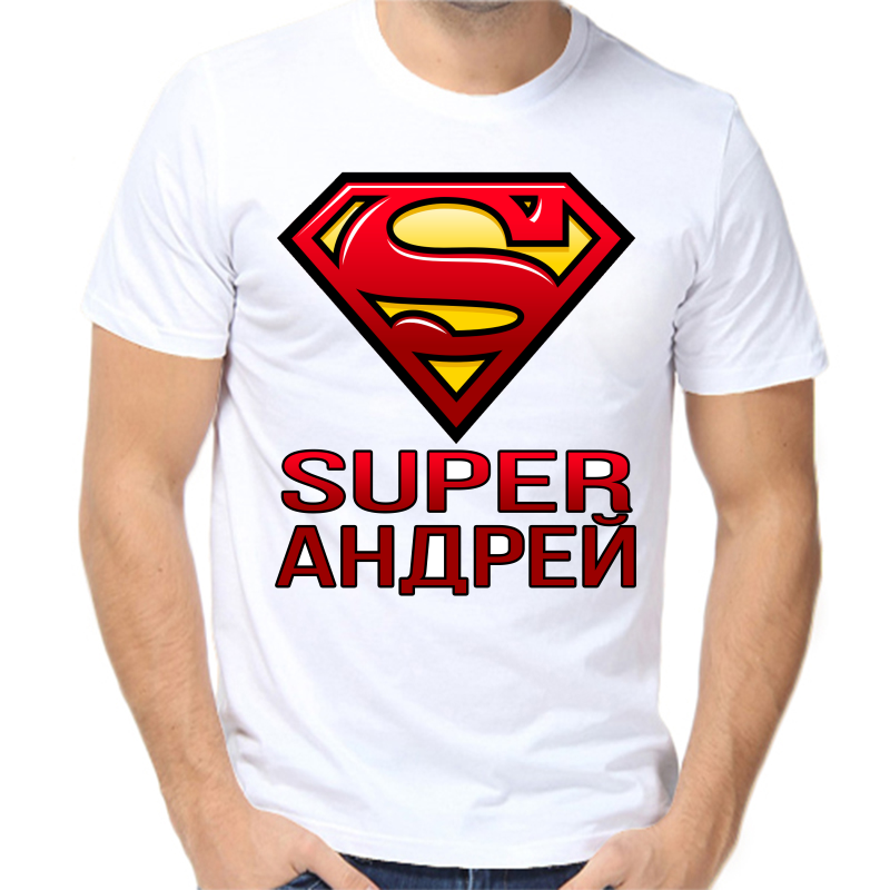 

Футболка мужская белая 54 р-р super андрей, Белый, fm_super_andrey