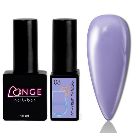 

Гель-лак LONGE nail-bar Голубые Гавайи №08