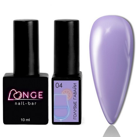 

Гель-лак LONGE nail-bar Голубые Гавайи №04