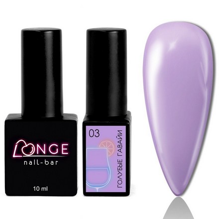 

Гель-лак LONGE nail-bar Голубые Гавайи №03