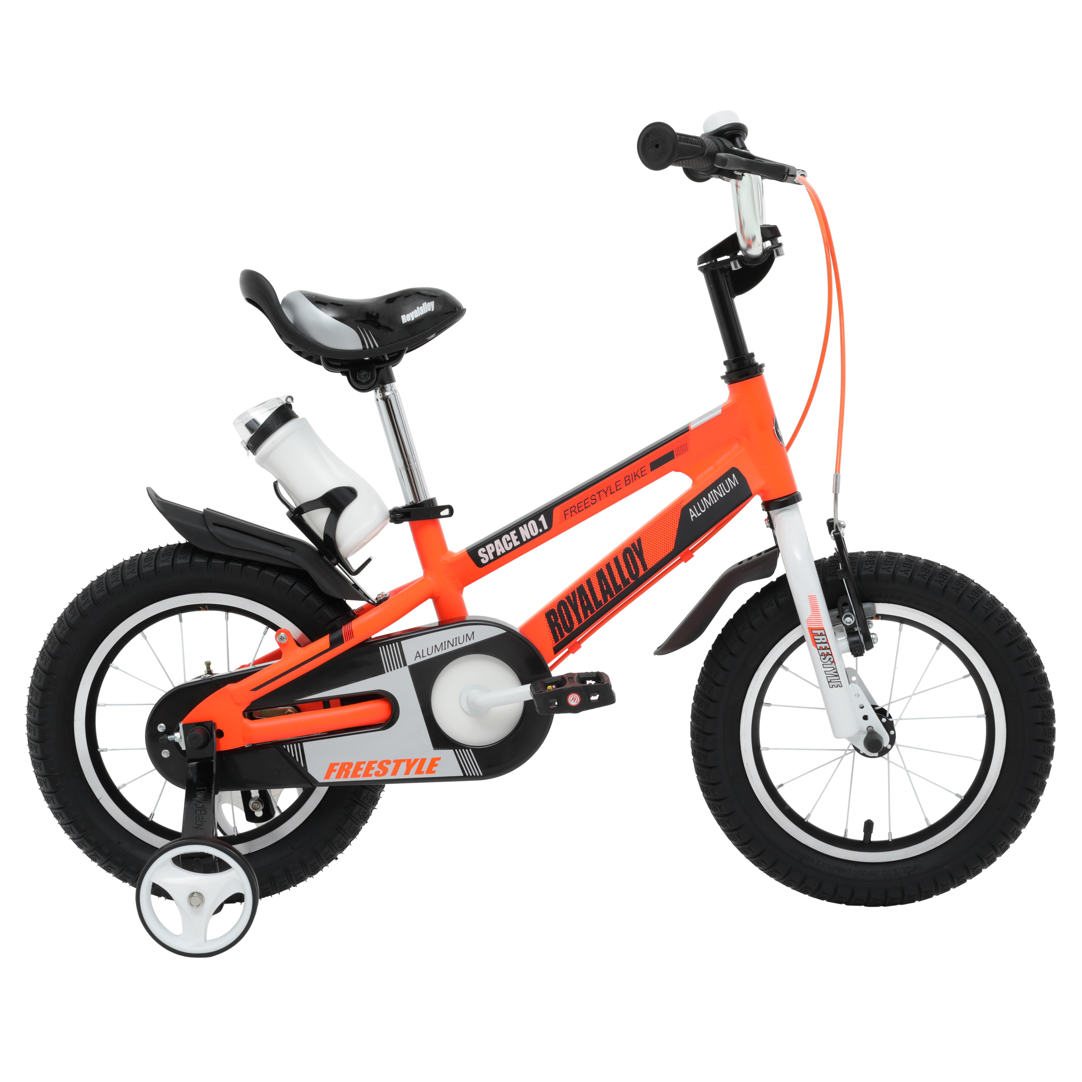 Велосипед Royal Baby Space No.1 Alloy 14&Quot; 2023 Orange (Дюйм:14)