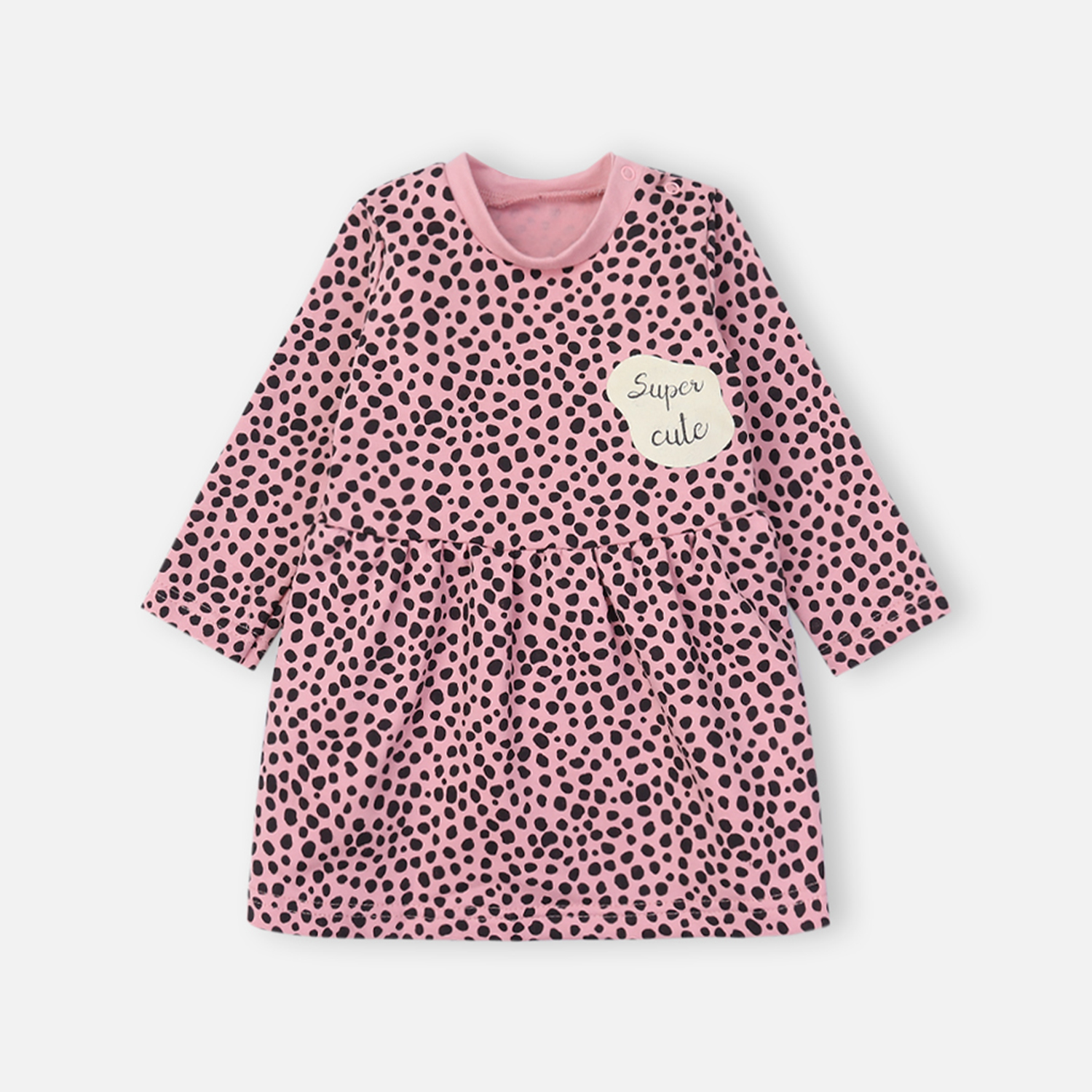 

Платье детское КотМарКот LEOPARDIC, розовый, 74, LEOPARDIC