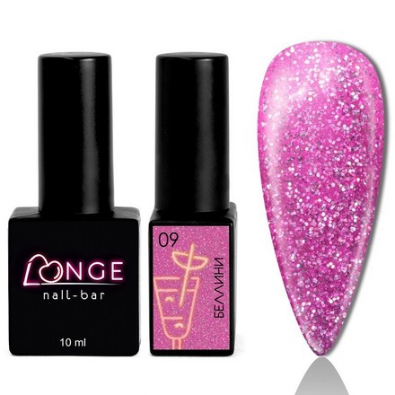 

Гель-лак LONGE nail-bar Беллини №09