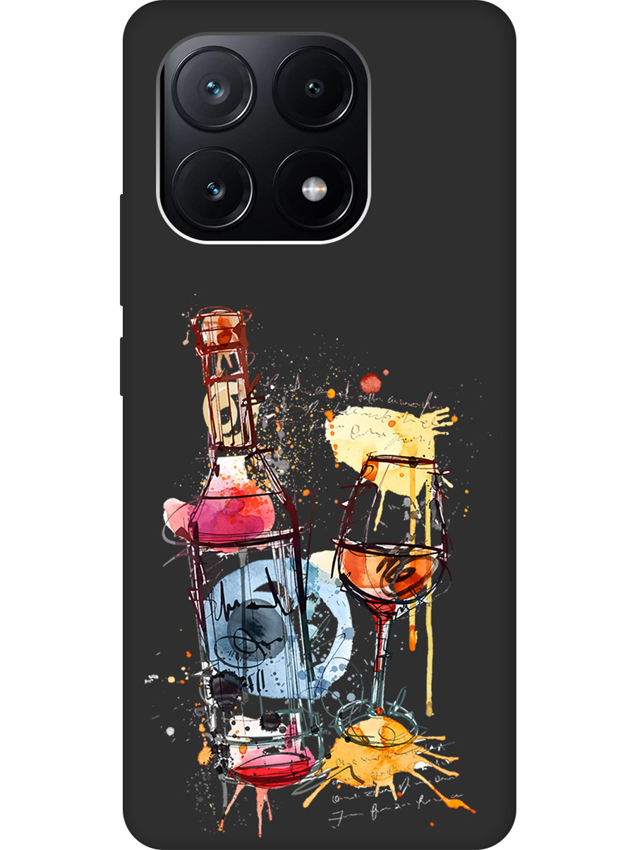 

Силиконовый чехол на Xiaomi Poco X6 Pro 5G с рисунком "Aquarelle Wine" Soft Touch черный, Черный;голубой;красный;оранжевый, 20012123