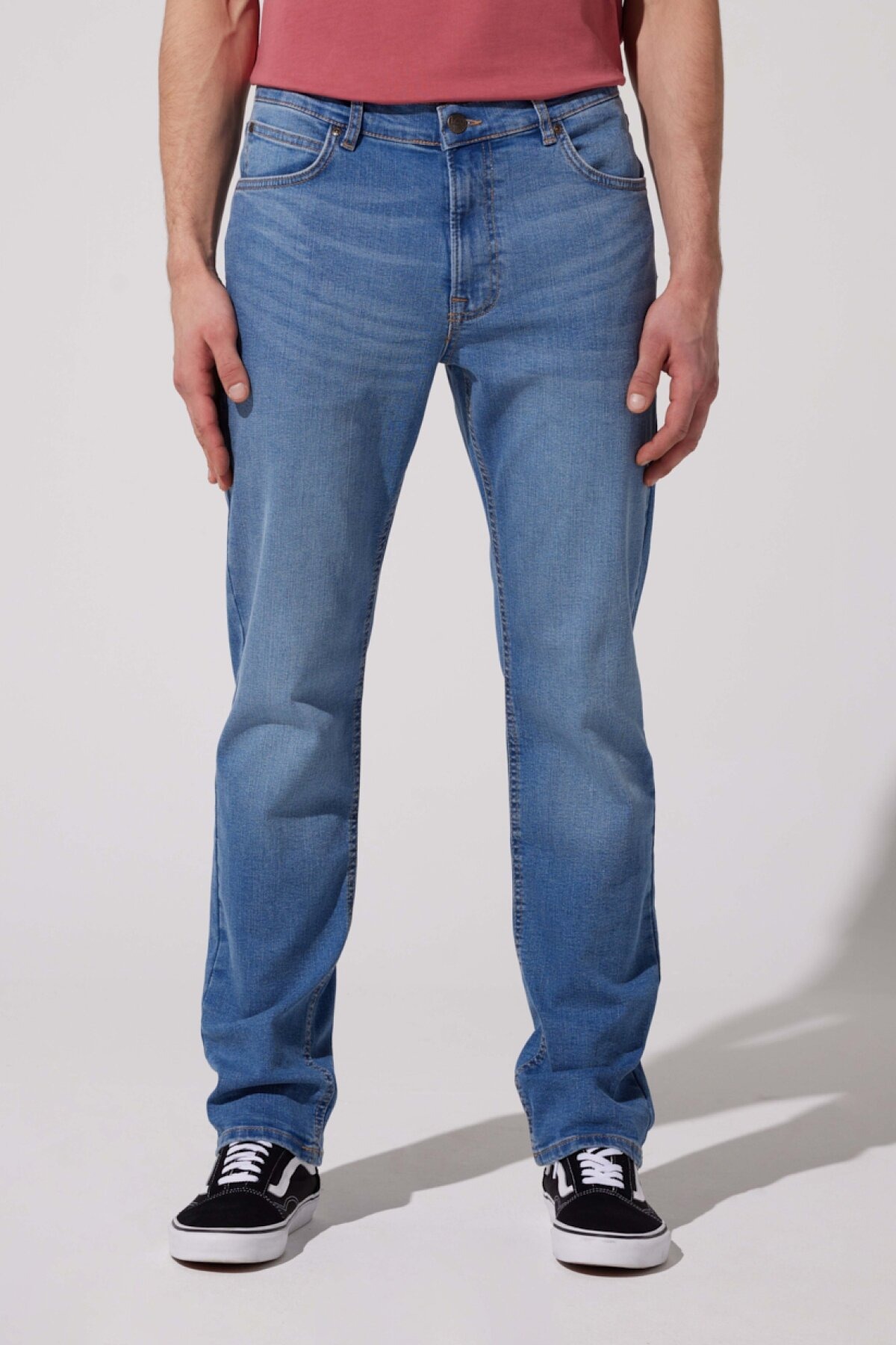

Джинсы мужские WEST MID WORN IN Lee синие 29/34, Синий, WEST MID WORN IN