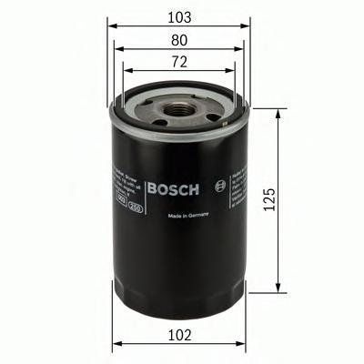 фото Фильтр масляный bosch 0986452062