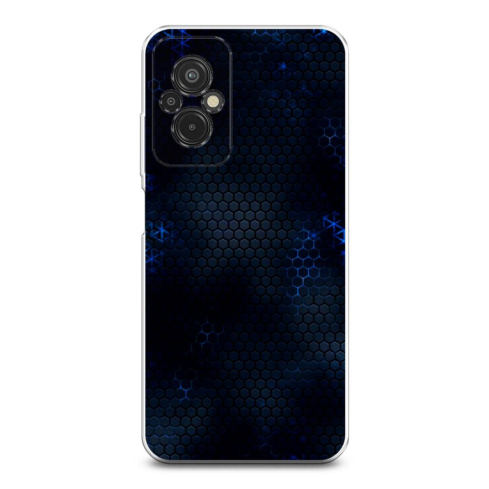 

Чехол Awog для Xiaomi Redmi 11 Prime 4G "Фон соты синие", 316850-3