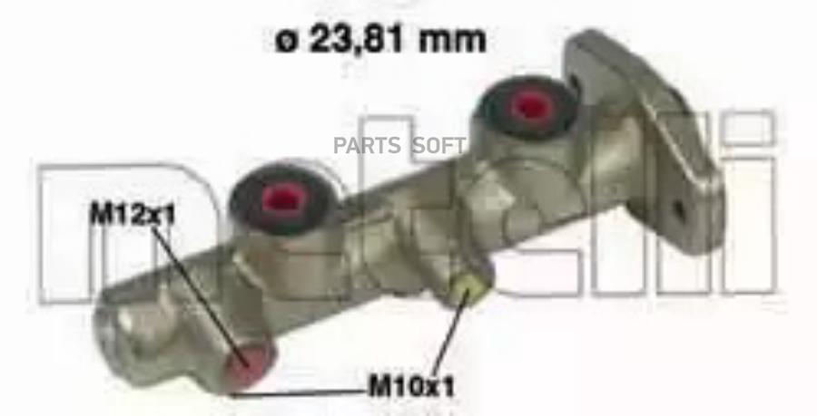 

METELLI Главный тормозной цилиндр [23,81mm]
