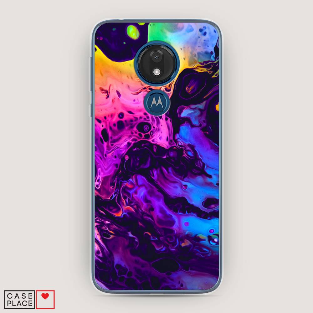 

Чехол Awog на Motorola Moto G7 / Моторола Мото G7 "ACID fluid", 241150-3
