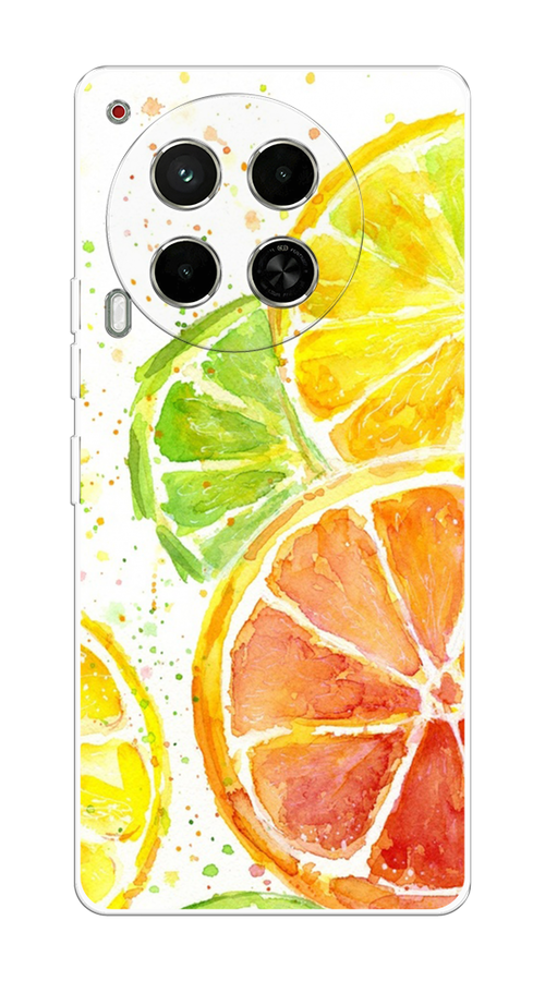 

Чехол на Tecno Camon 30 5G "Цитрусовые", Белый;желтый;красный;зеленый, 305550-1